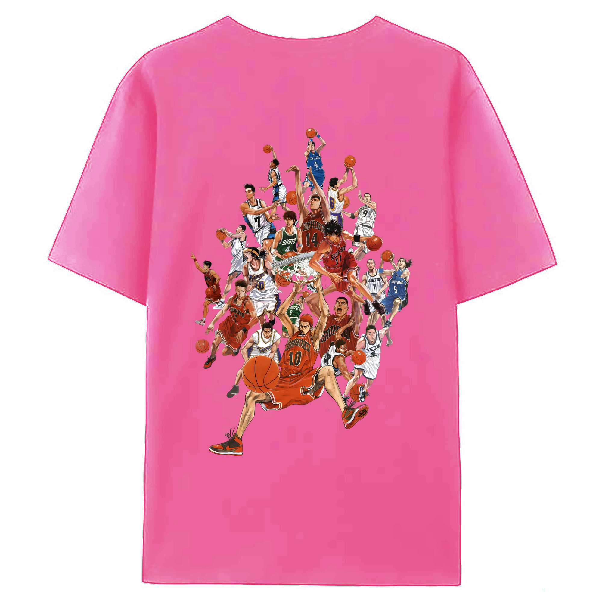 （画像用） SLAM DUNK／スラムダンク レディース半袖Tシャツ(バックプリント)